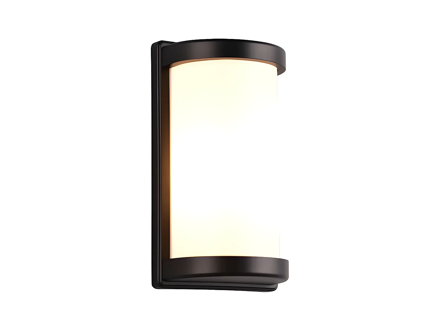 Applique murale extérieure noire culot E27 - Trio - Puelo