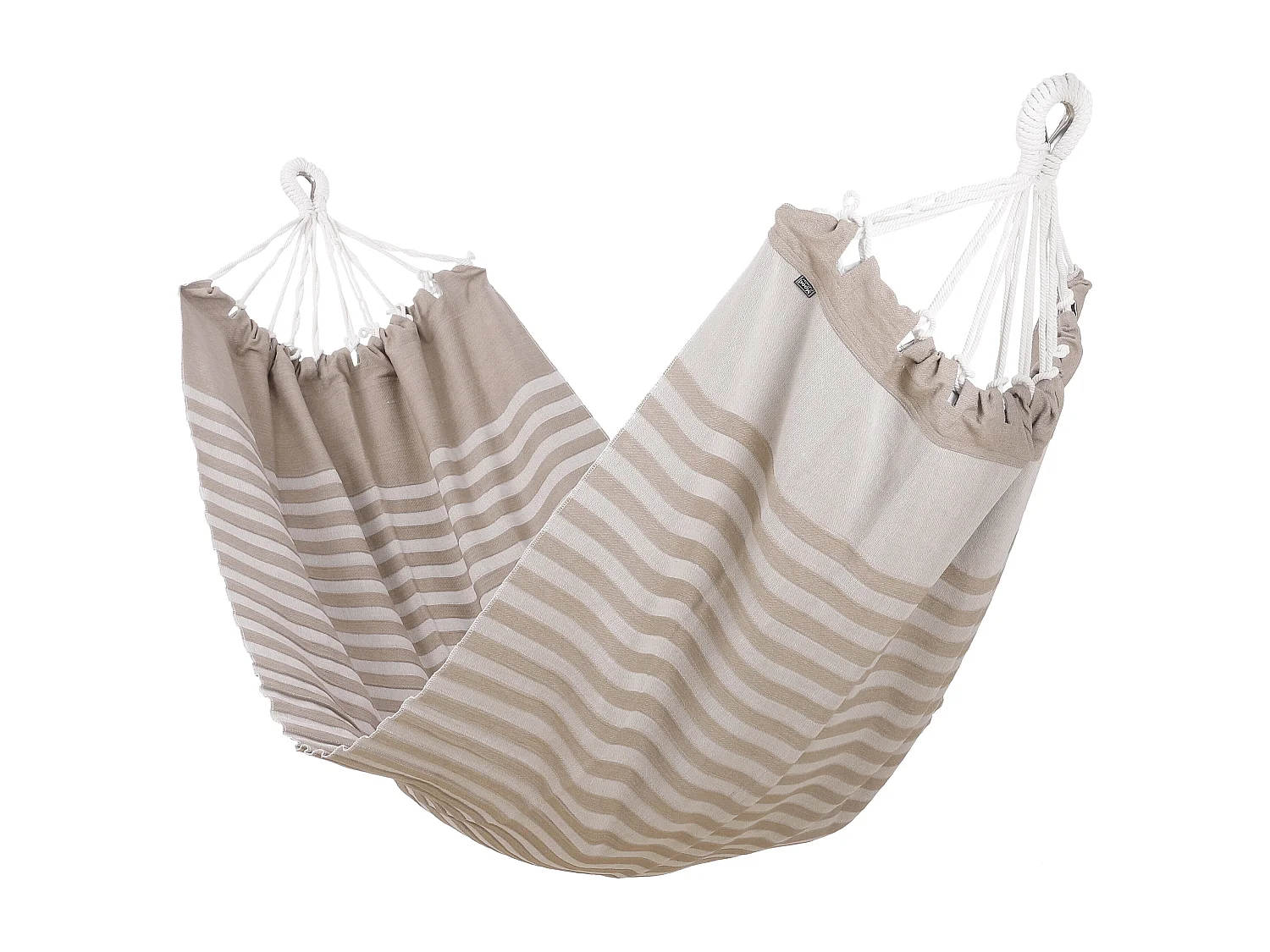 Hangmat van katoen - 230 x 120 - Beige -