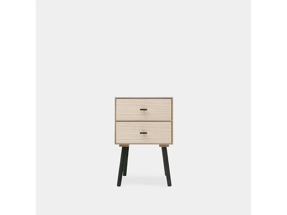 Mesita de noche 2 cajones