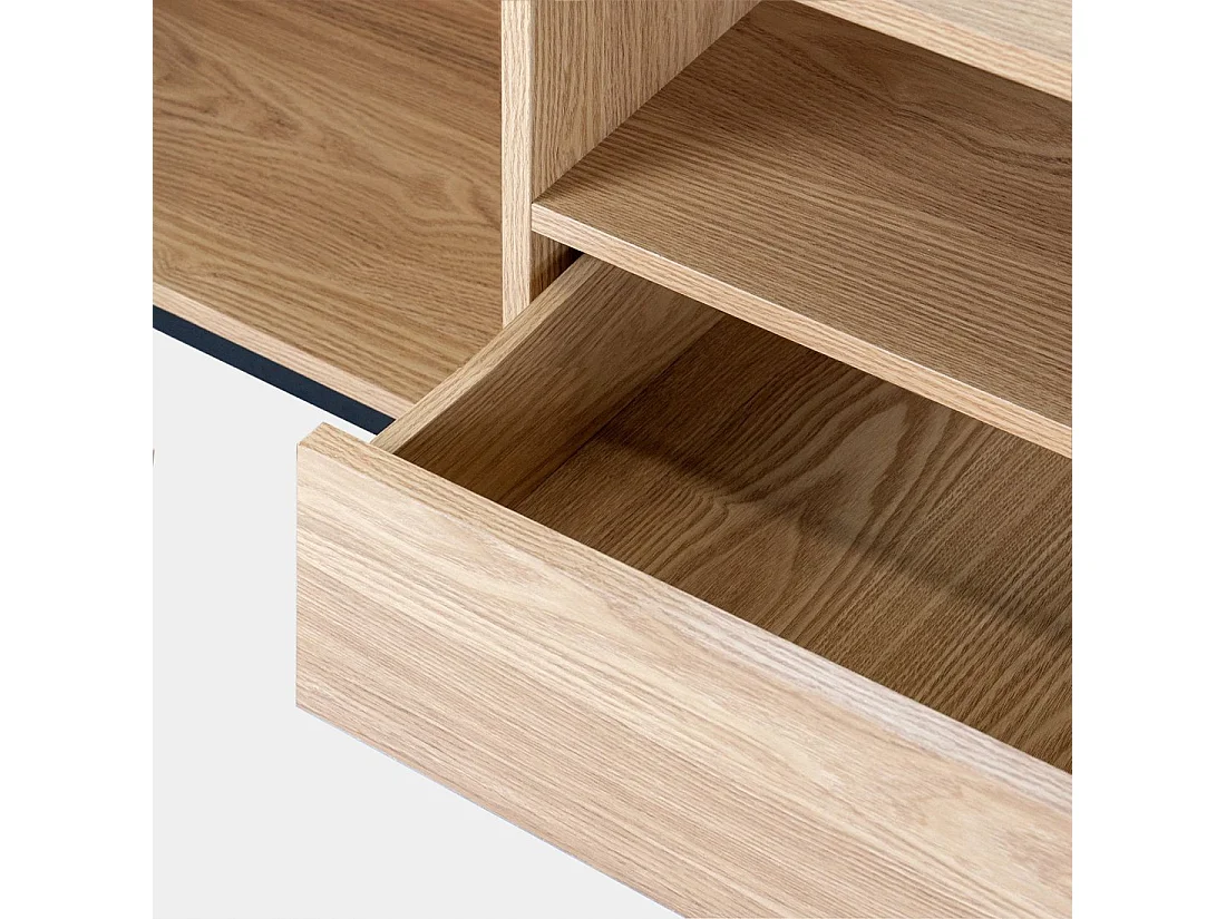 Mueble TV de Madera Natural 50 x 160- Remi