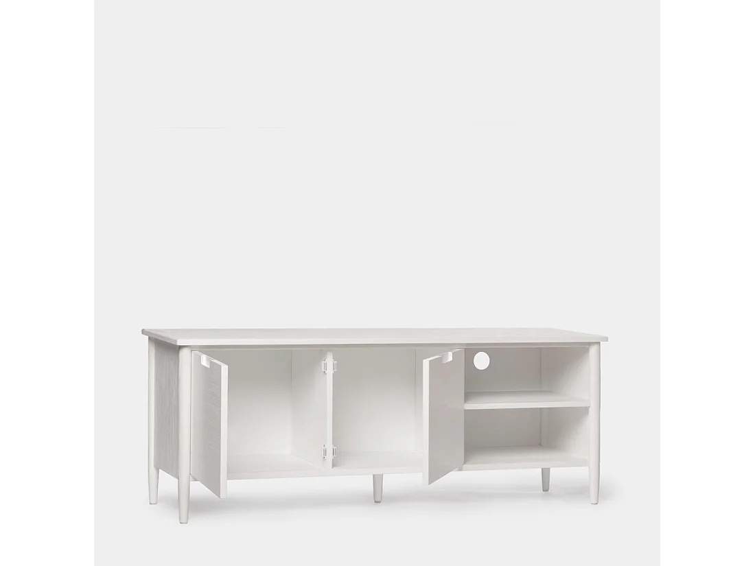 Mueble Tv de Lacado Blanco 55 x 140- Kenan
