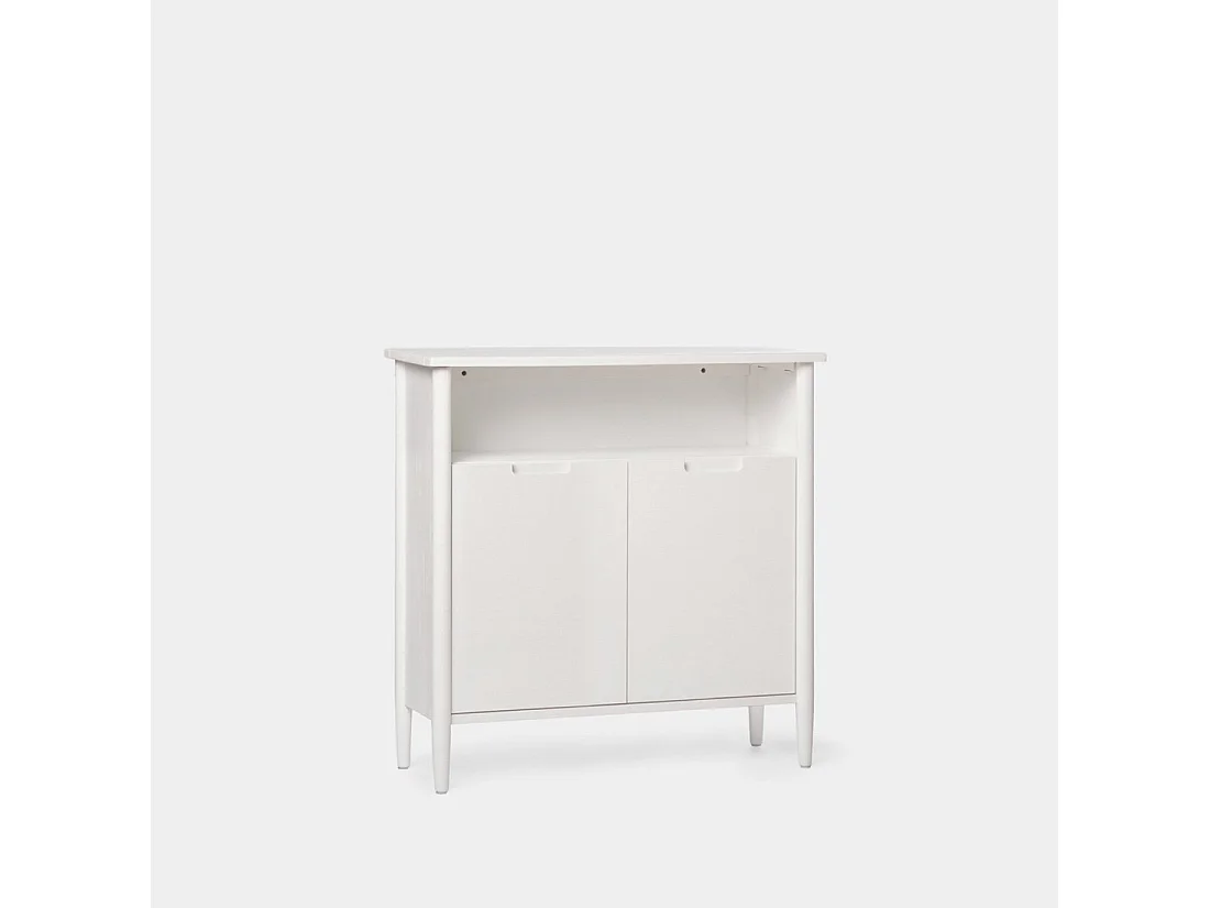 Mueble recibidor de Lacado Blanco 80 x 80- Kenan