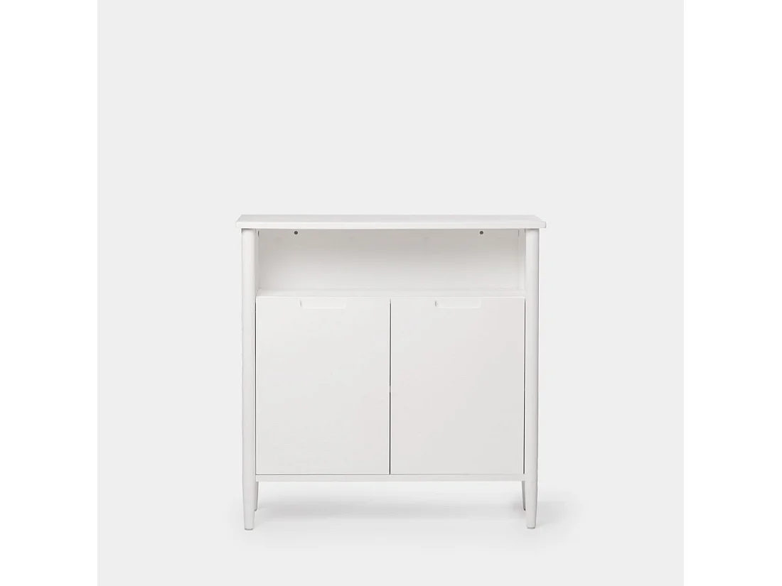 Mueble recibidor de Lacado Blanco 80 x 80- Kenan
