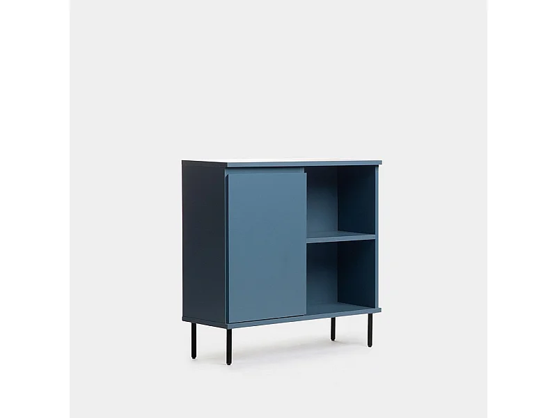Mueble recibidor de Lacado Azul 79 x 80- Esben