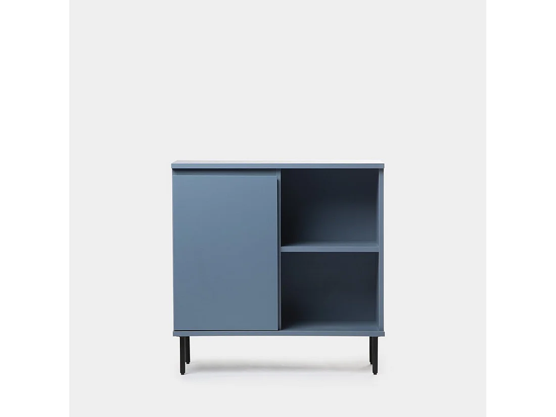 Mueble recibidor de Lacado Azul 79 x 80- Esben