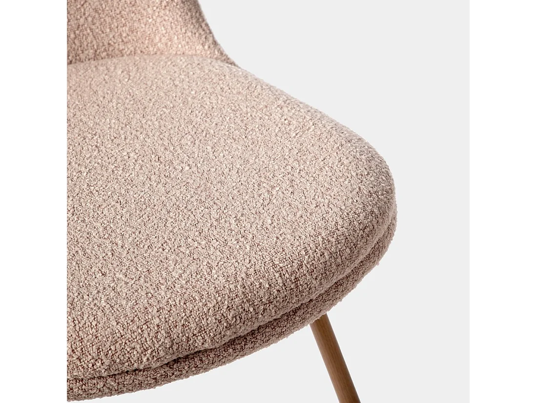 Packs 4 sillas Rosa nude 46 x 83 cm