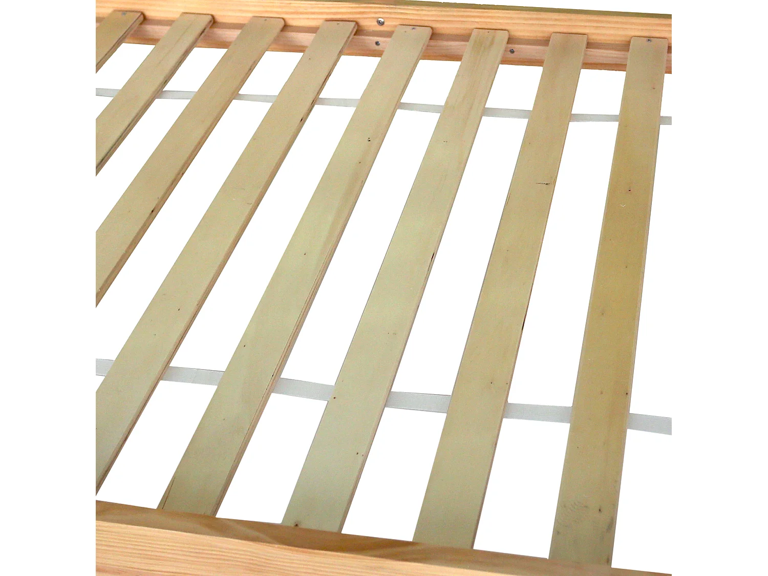 Lit superposé 90 x 200 cm - Litenfant  avec sommiers inclus, pin et MDF - Naturel