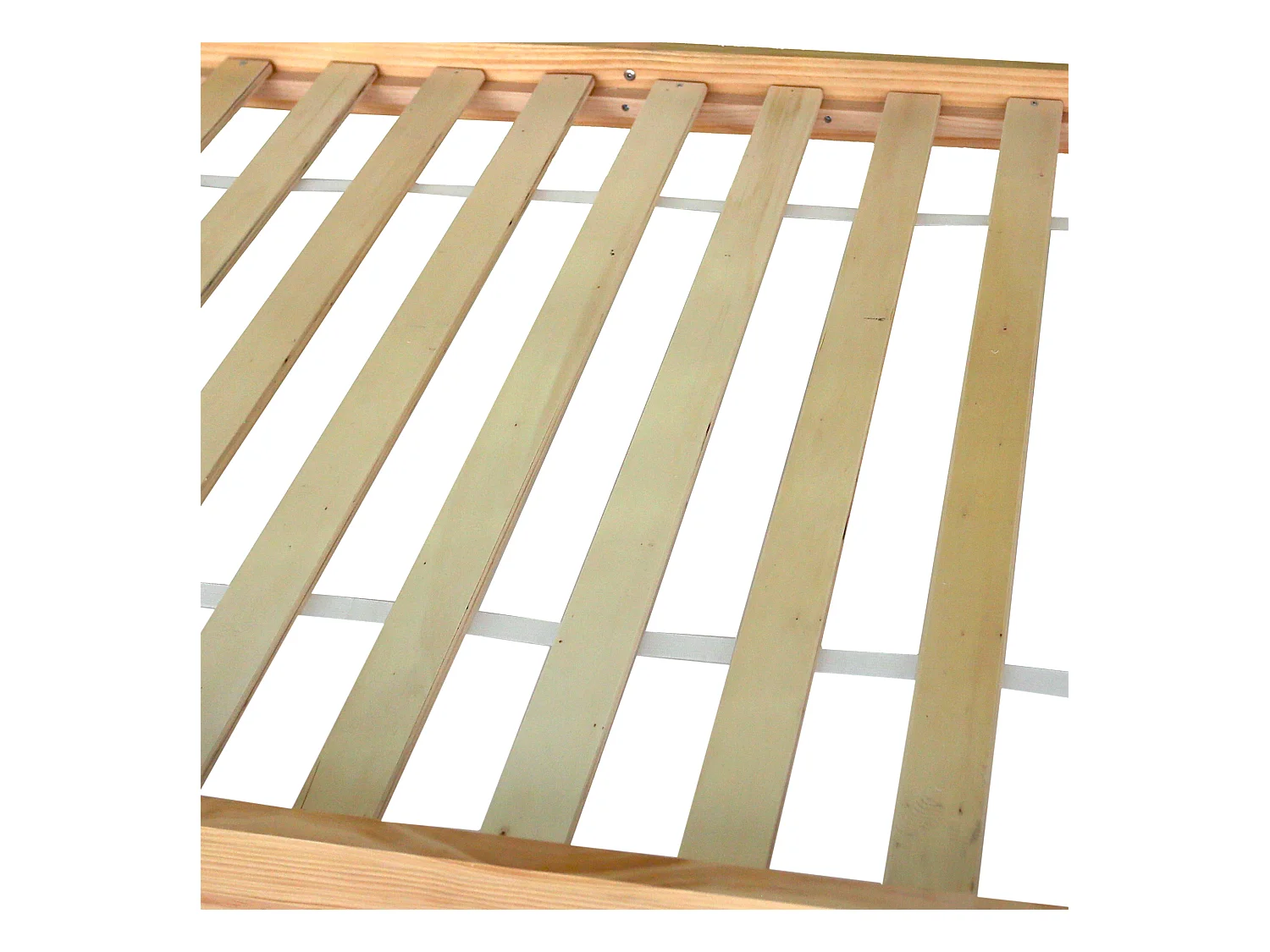 Lit superposé 90 x 200 cm - Litenfant  avec sommiers inclus, pin et MDF - Naturel