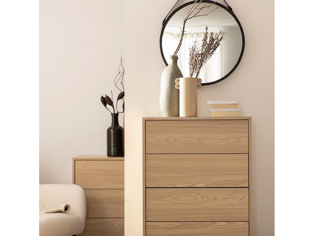 Cajonera de Madera Natural 110 x 60- Remi