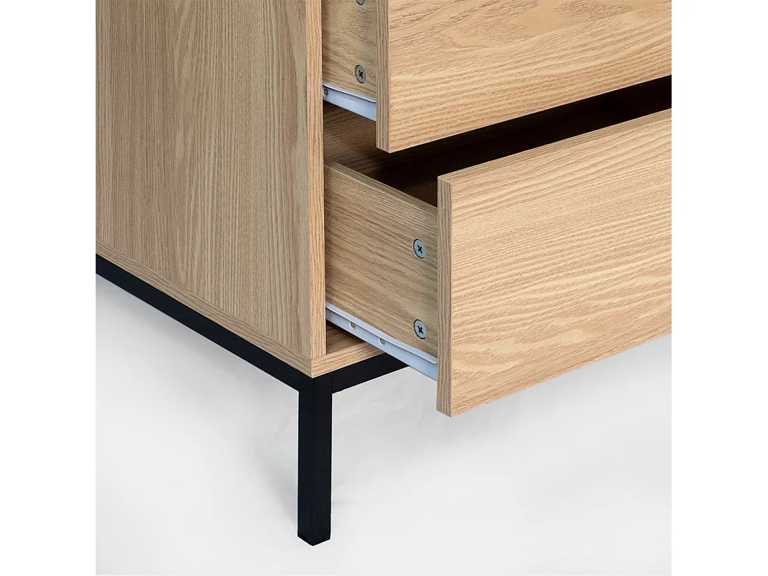 Cajonera de Madera Natural 110 x 60- Remi