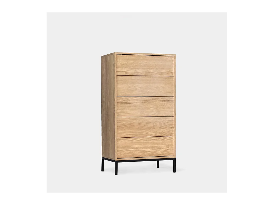 Sinfonier en bois naturel 60x110 cm-Remi