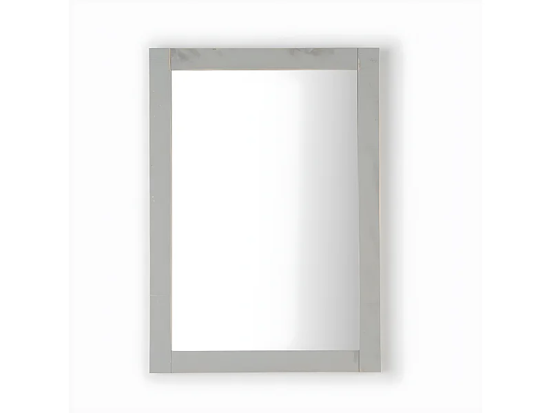 Espejo de  pared de Madera Gris 90 x 60- Braul