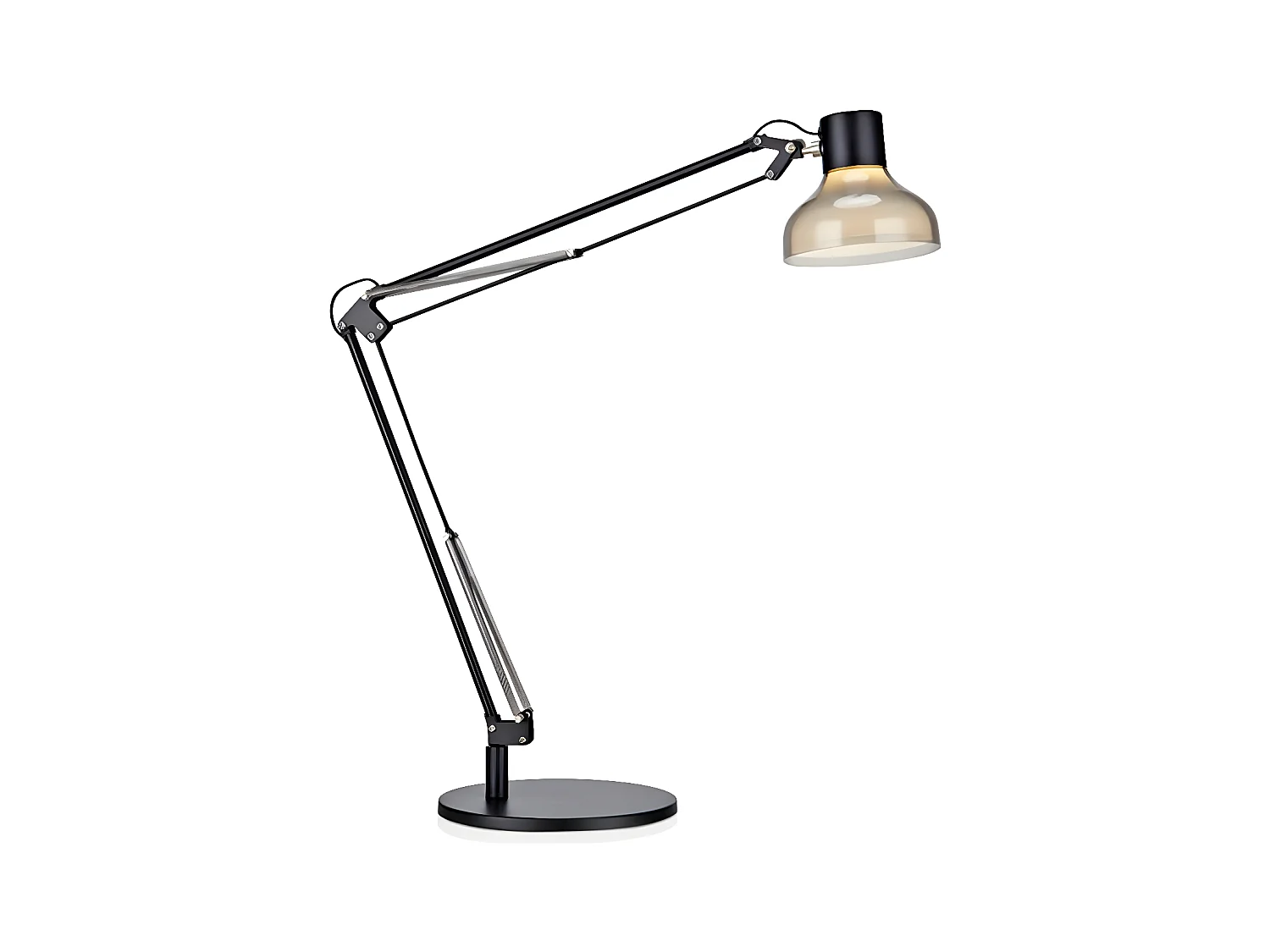 Lampe de bureau Led articulée Jock noire - Markslöjd