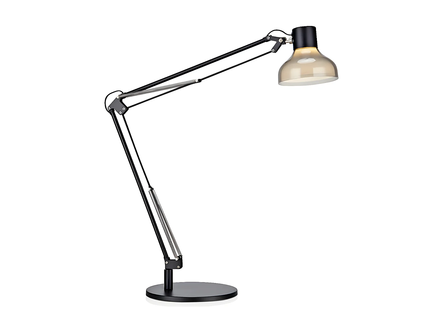 Lampe de bureau Led articulée Jock noire - Markslöjd