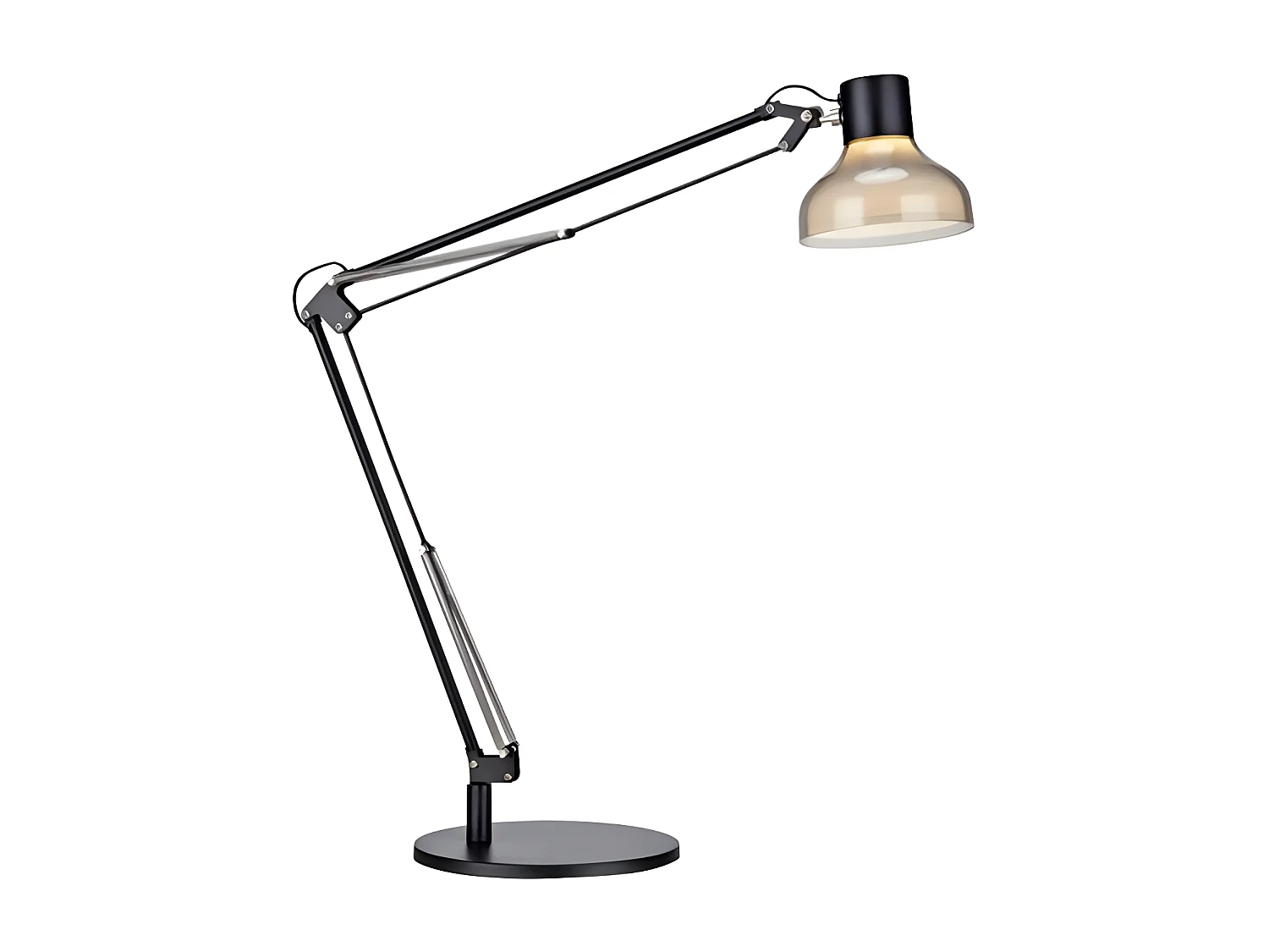 Lampe de bureau Led articulée Jock noire - Markslöjd