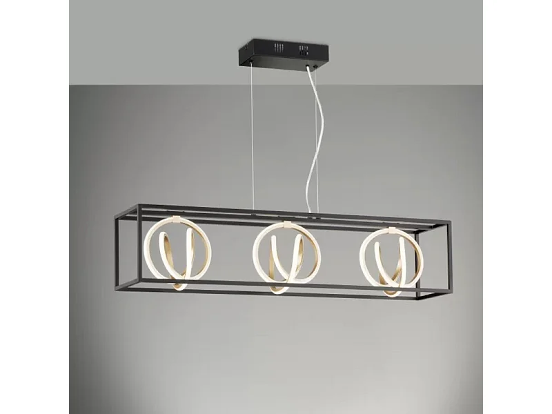 Suspension Led CCT 3 points lumineux - Fischer & Honsel - Gisi