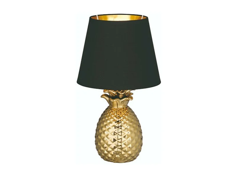 Lampe de table Led dorée 35 cm - Trio - Pineapple