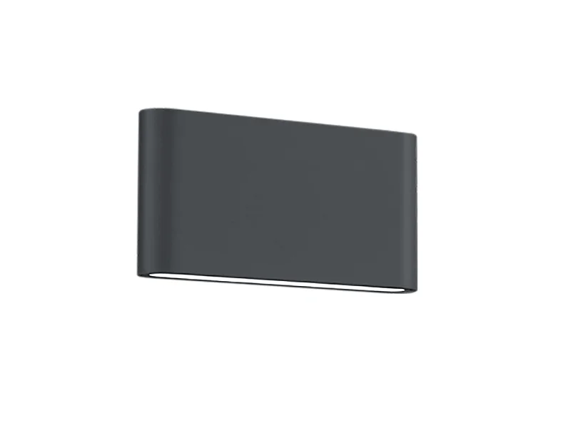 Applique extérieure étanche bi-directionnelle anthracite -Trio - Thames II