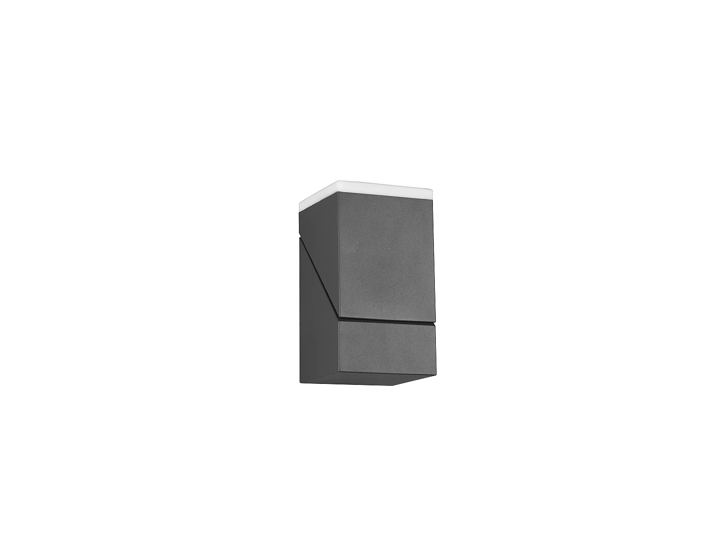 Wandlamp AVON - 0x0x16 cm - Antraciet