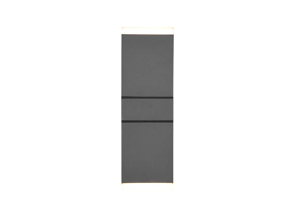 Applique murale Led extérieure inclinable double - Trio - Avon
