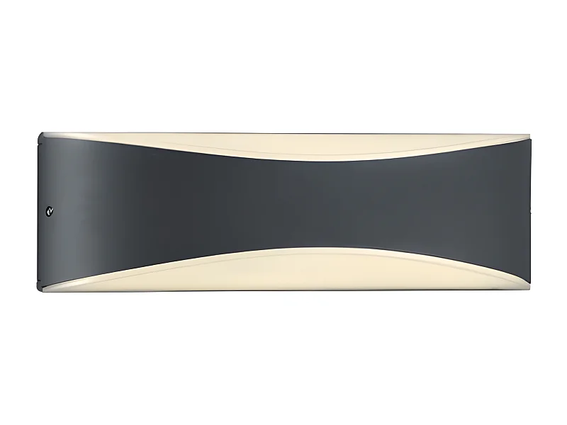 Applique extérieure  étanche bi-directionnelle anthracite -Trio - Konda