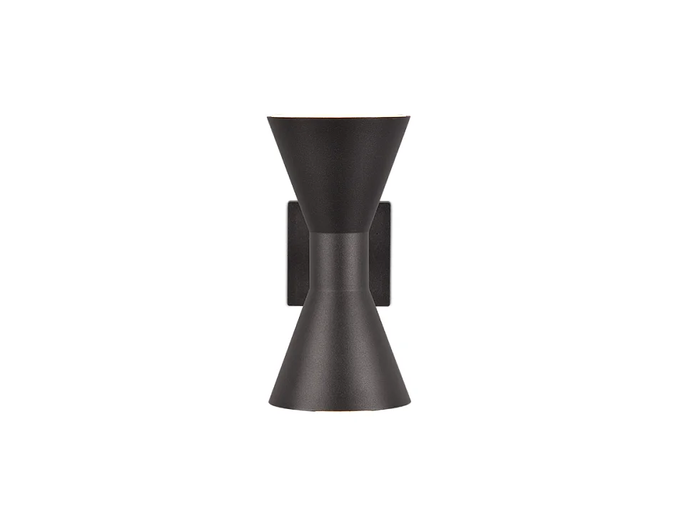 Wandlamp ARDAS - 0x0x20 cm - Zwart