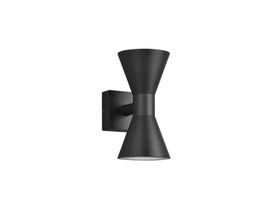 Wandlamp ARDAS - 0x0x20 cm - Zwart