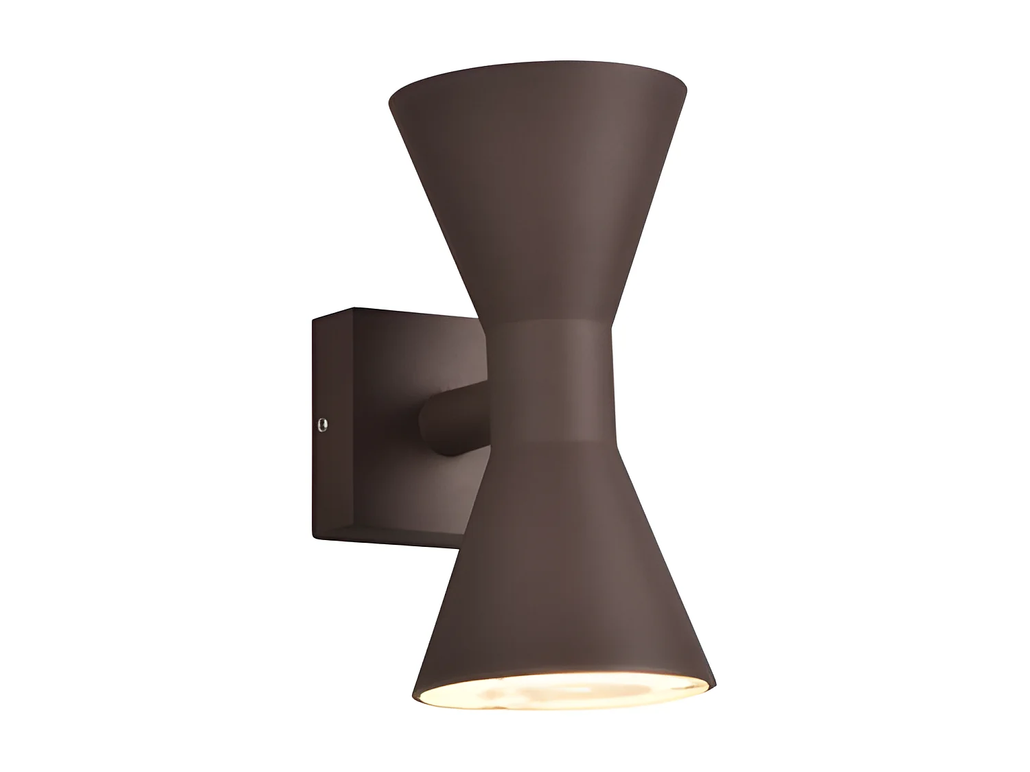 Applique murale Led extérieure bi-directionnelle rouille - Trio - Ardas