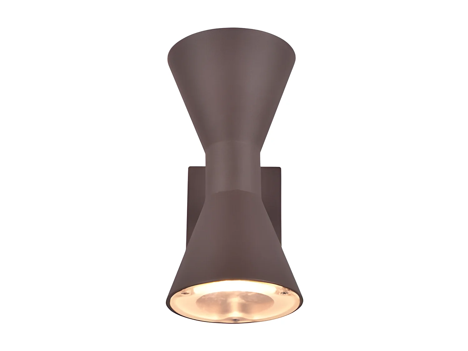 Applique murale Led extérieure bi-directionnelle rouille - Trio - Ardas