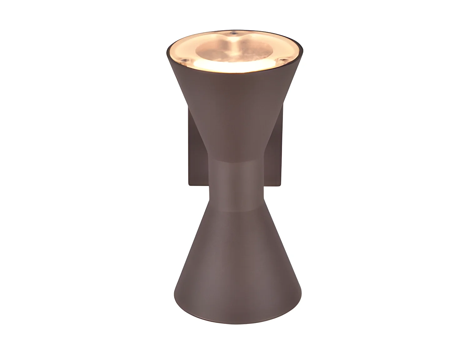 Applique murale Led extérieure bi-directionnelle rouille - Trio - Ardas