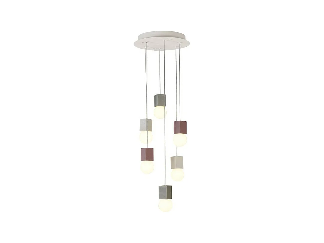Suspension 6 points lumineux - Mantra - Galaxia