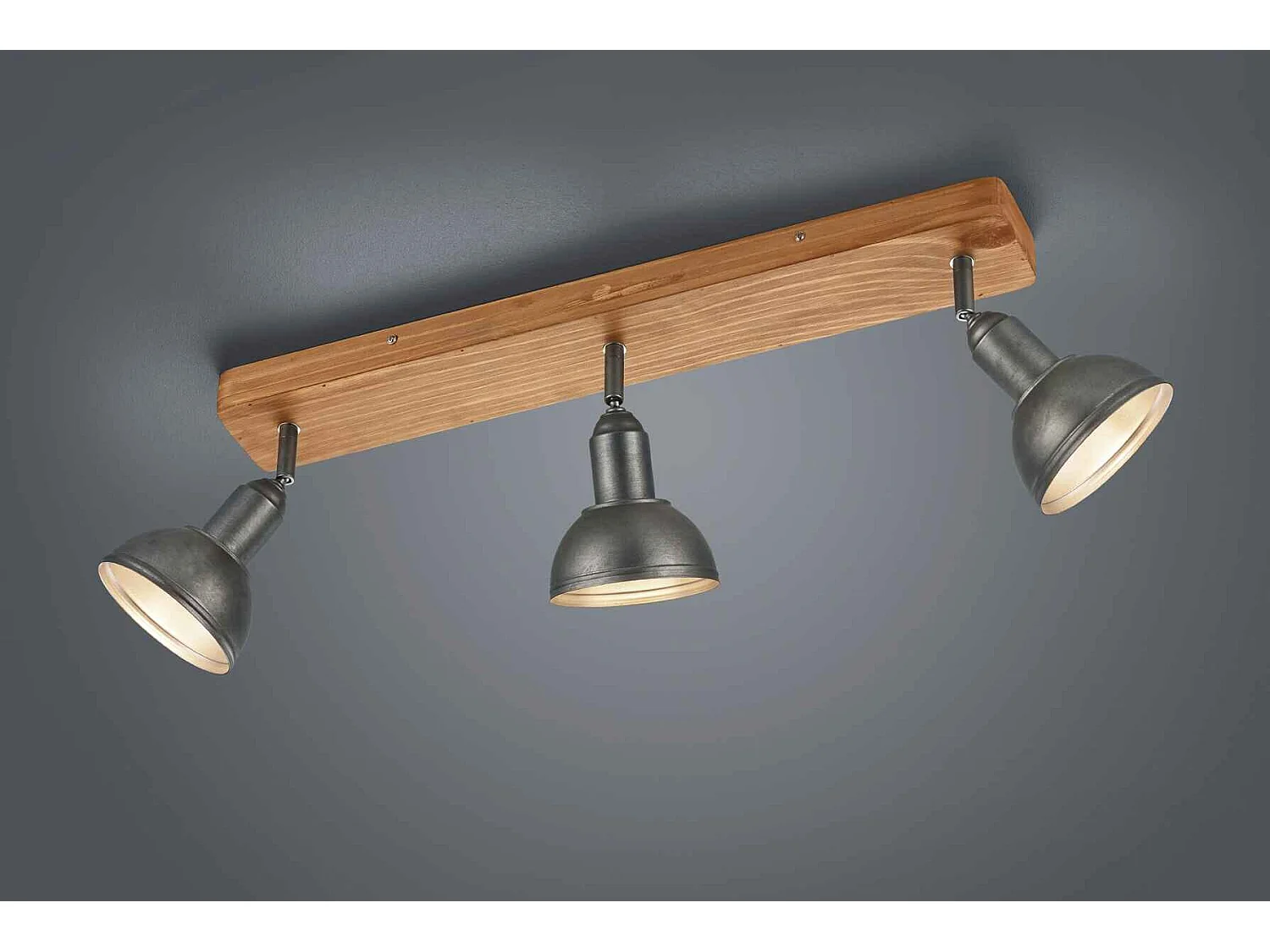 Plafonnier/applique Led 3 lampes culot E14 - Trio - Delhi III