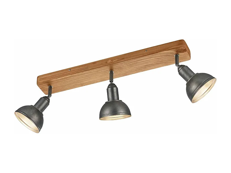 Plafonnier/applique Led 3 lampes culot E14 - Trio - Delhi III