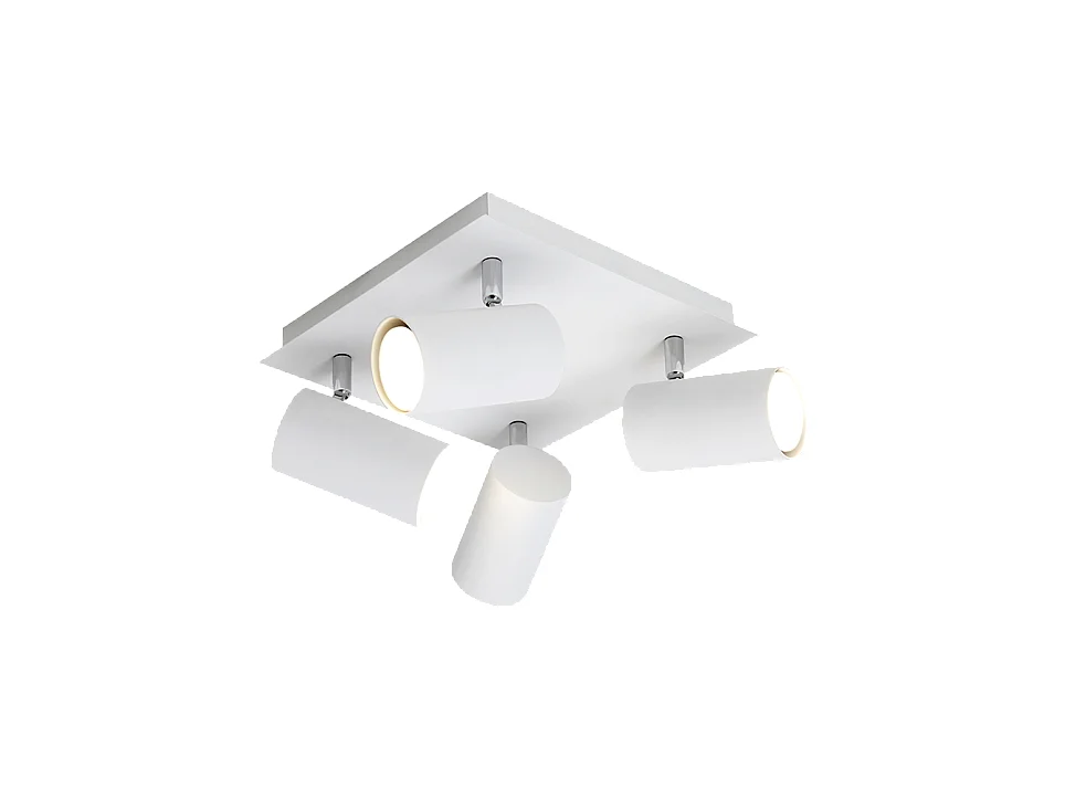 Plafonnier Led 4 lampes culot GU10 - Trio - Marley IV