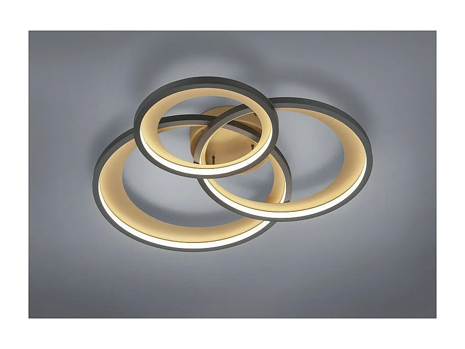 Plafonnier/applique Led intégrée luminosité variable - Trio - Granada III