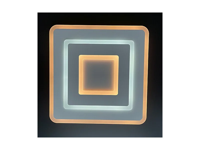 Plafonnier/applique Led CCT carré - Fischer & Honsel - Abo