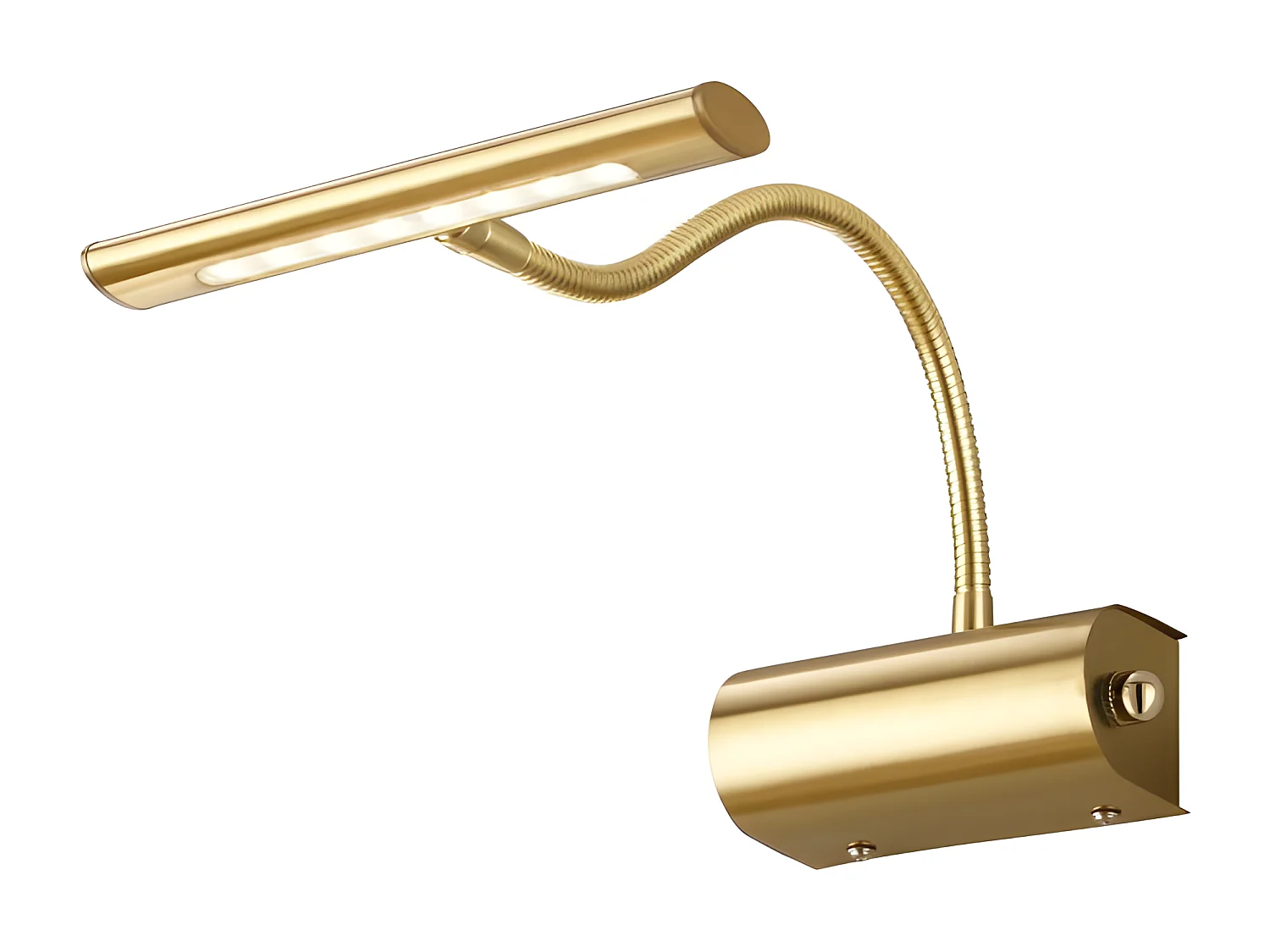 Eclairage de tableau Led laiton mat - Trio - Curtis