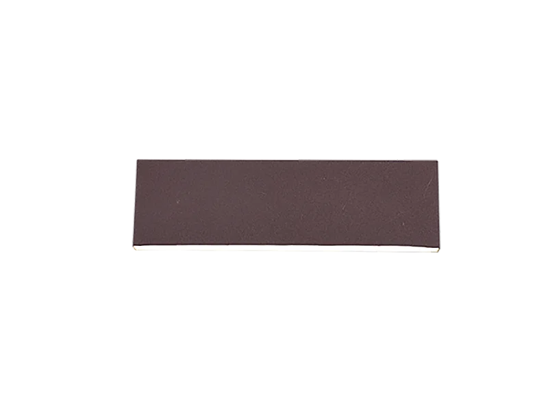 Applique LED 2 luci, metallo, ruggine, 28x8x4,5 cm, Concha