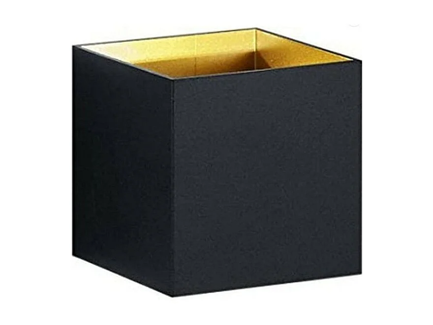 Applique Led murale intérieure noire et dorée éclairage haut/bas - Trio - Louis