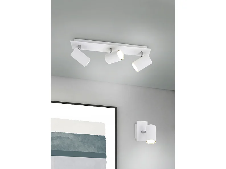 Applique Led culot GU10 blanche - Trio - Marley I