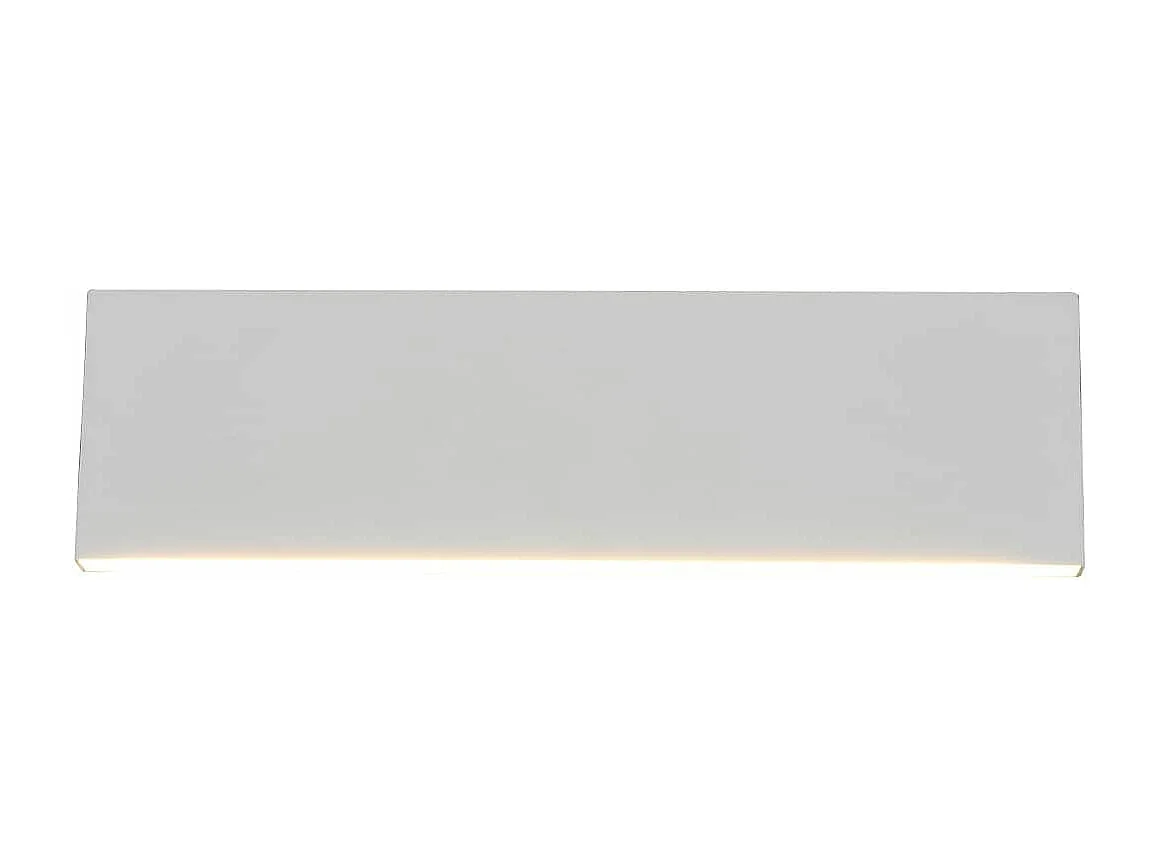 Applique Led murale intérieure blanche 6W 2x600 lumens - Trio - Concha B