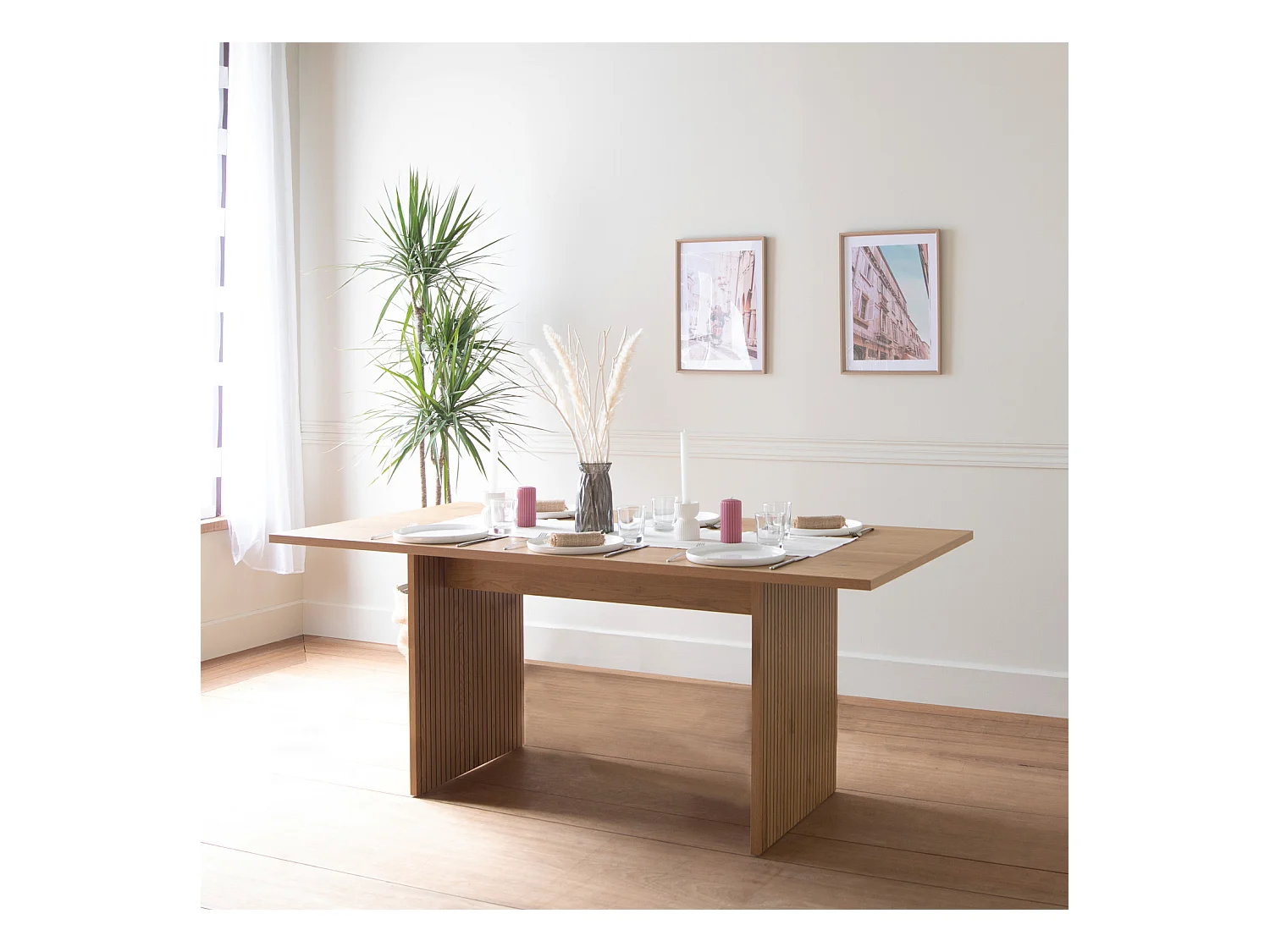 Table en bois style scandinave 180cm ALMA