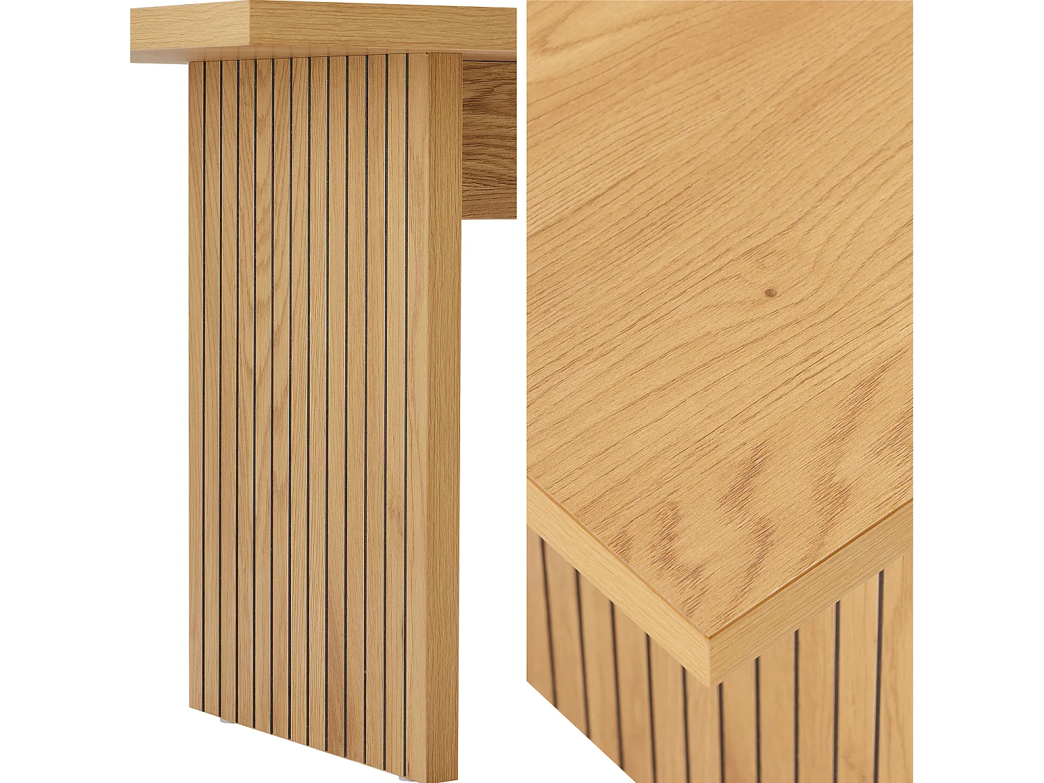 Houten tafel Scandinavische stijl 180cm ALMA