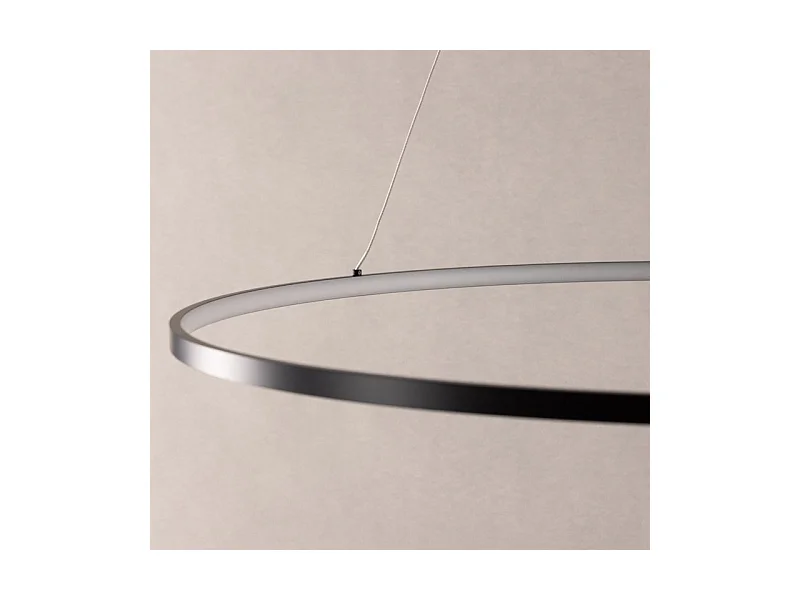 Rödäng Beleuchtung Pendelleuchte 100x100x6cm schwarz.