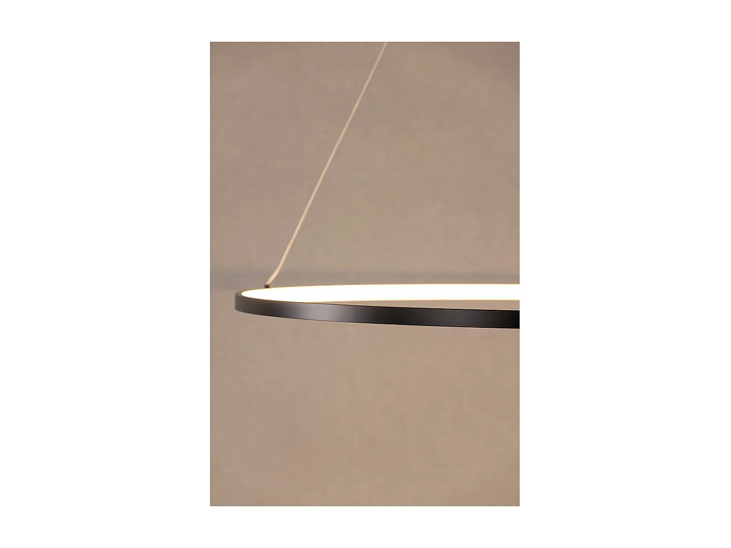 Lampe Suspension Design "Rodang" 100cm Noir