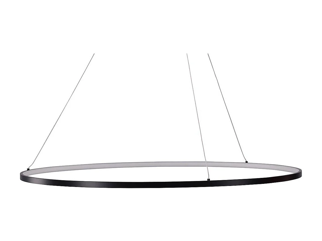 Rödäng verlichting hanglamp 100x100x6cm zwart.