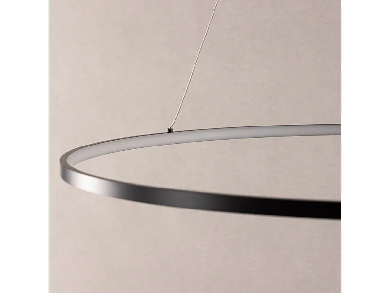 Rödäng verlichting hanglamp 100x100x6cm zwart.