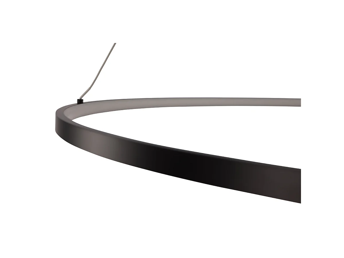 Rödäng Beleuchtung Pendelleuchte 100x100x6cm schwarz.