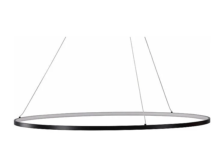 Lampe Suspension Design "Rodang" 100cm Noir