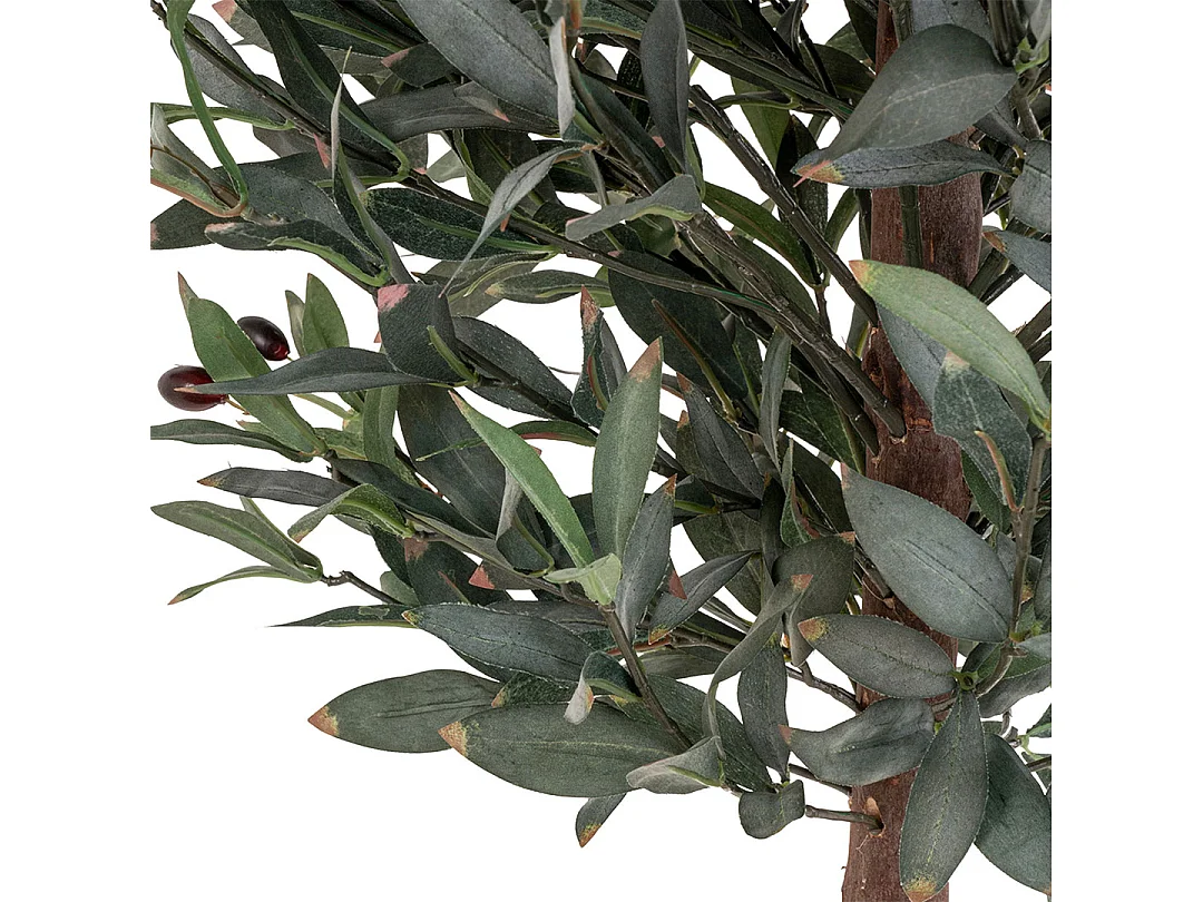 Oliventræ plante artificielle H150 cm verte.